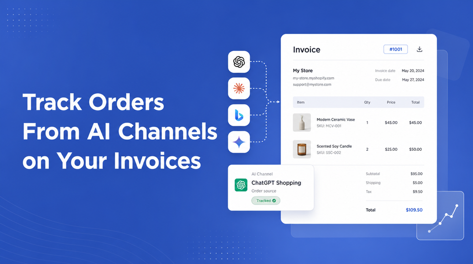 How to Track Orders From AI Channels on Your Invoices article illustration