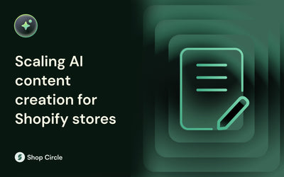 How to Scale AI Content Creation for Your Online Store