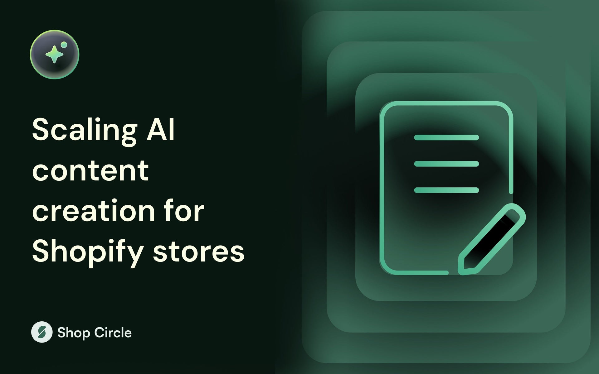 How to Scale AI Content Creation for Your Online Store image