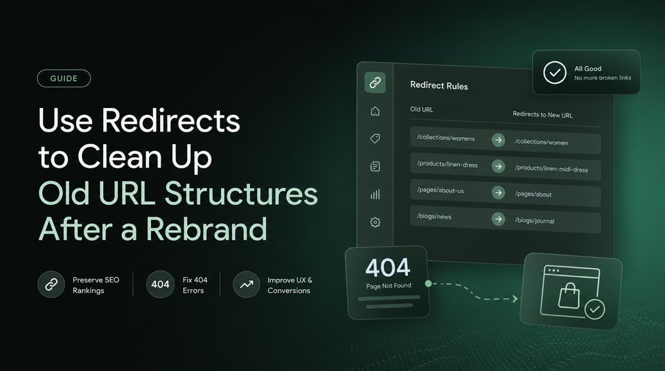 How to Use Redirects to Clean Up Old URL Structures After a Rebrand