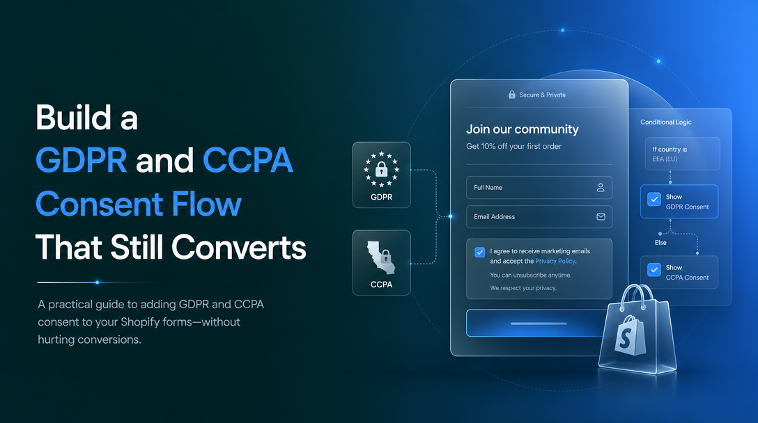 How to Build a GDPR and CCPA Consent Flow That Still Converts image