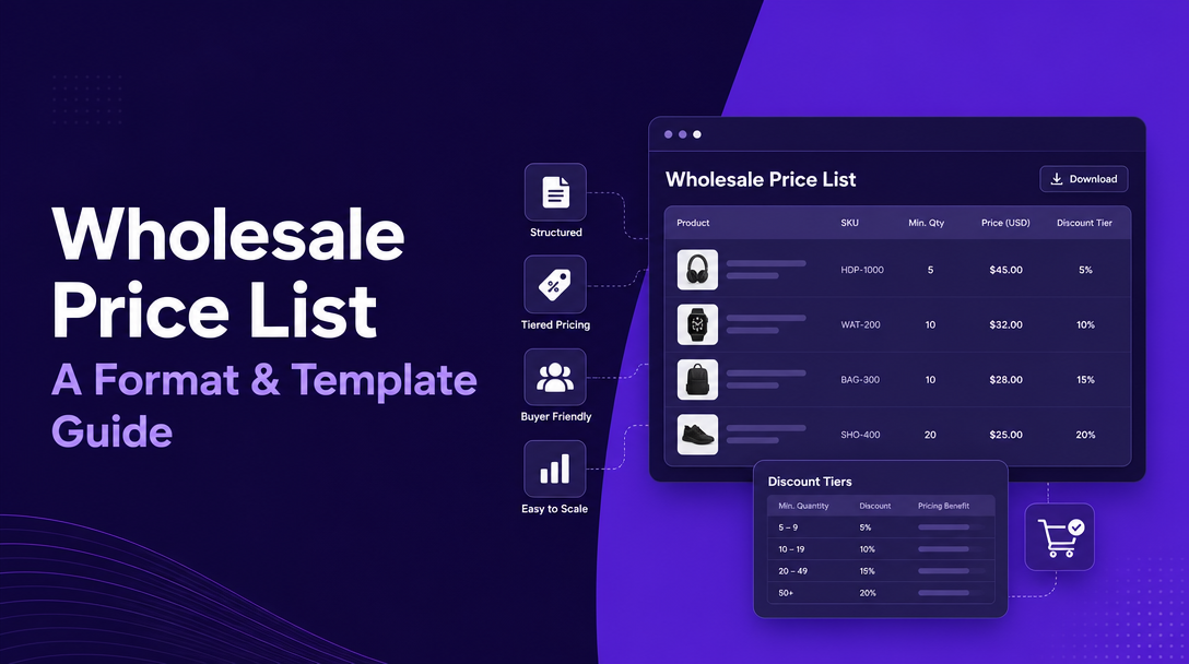 Wholesale Price List: Format, Template and What to Include image