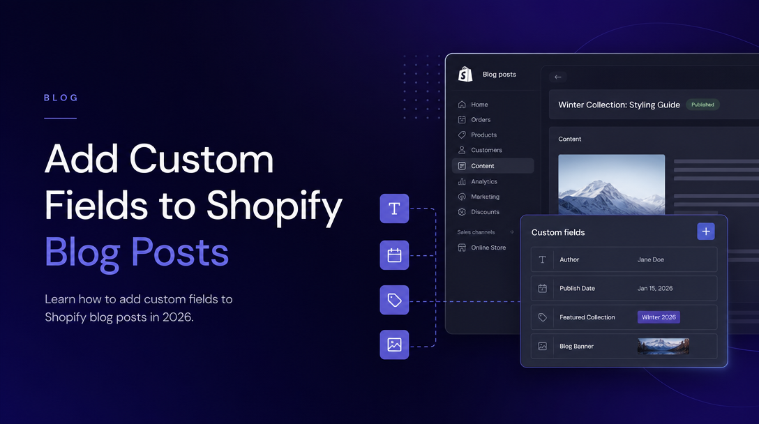 How to Add Custom Fields to Shopify Blog Posts image
