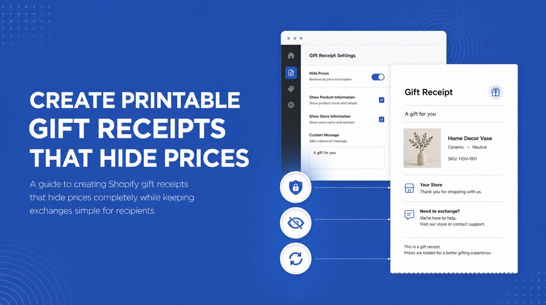 How to Create Printable Gift Receipts That Hide Prices Effectively image