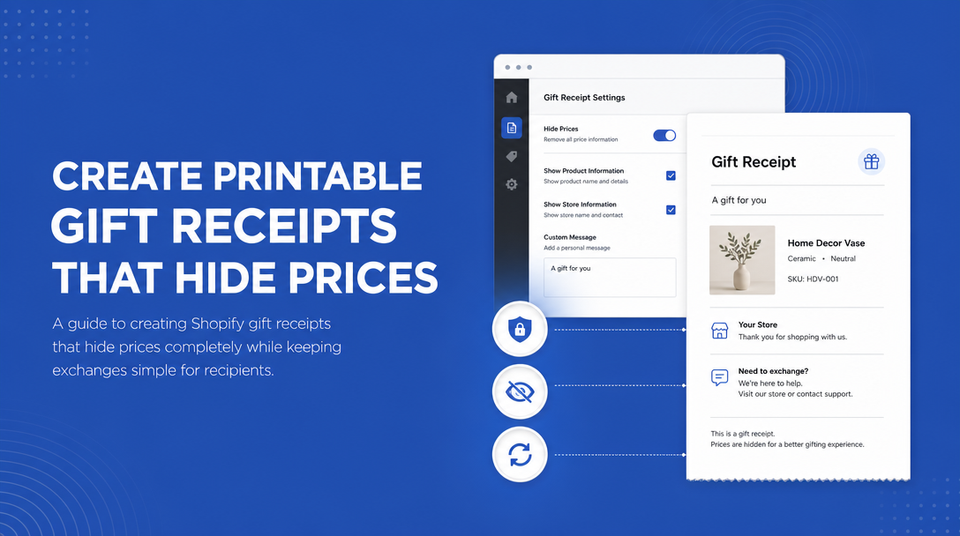 How to Create Printable Gift Receipts That Hide Prices Effectively article illustration