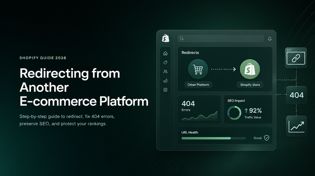 Redirecting from Another E-commerce Platform: Quick Start Guide for Shopify Newcomers image