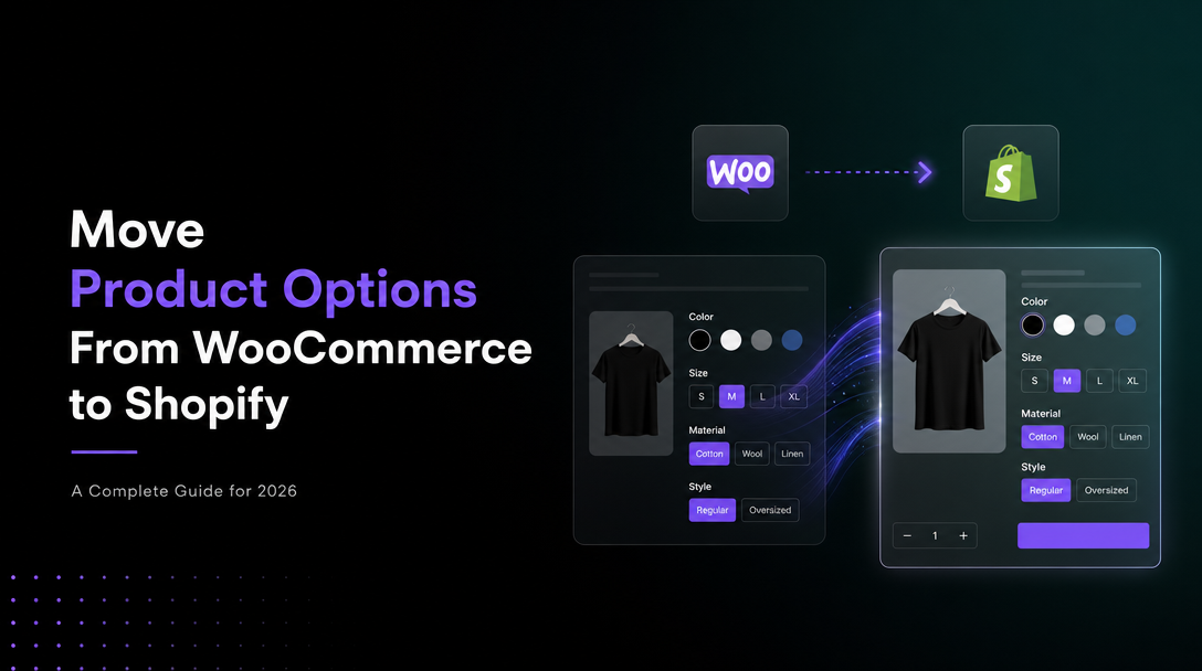 How to Move Product Options From WooCommerce to Shopify image