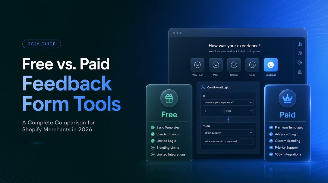Free vs. Paid Feedback Form Tools: What Do You Actually Get for the Money? image