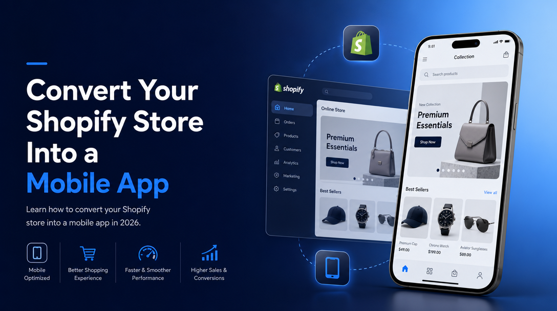 How to Convert Your Shopify Store Into a Mobile App image