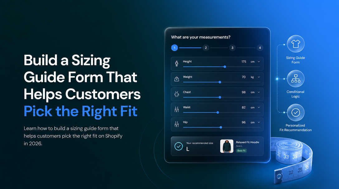 How to Build a Sizing Guide Form That Helps Customers Pick the Right Fit image