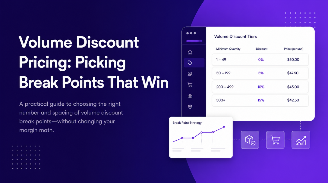 Volume Discount Pricing: How to Pick Your Break Points image