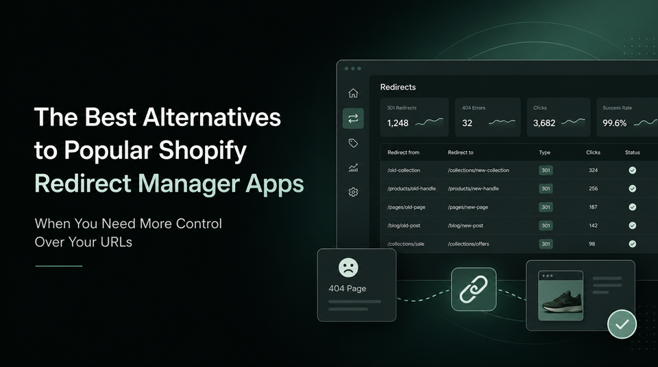 The Best Alternatives to Popular Shopify Redirect Manager Apps When You Need More Control Over Your URLs article illustration