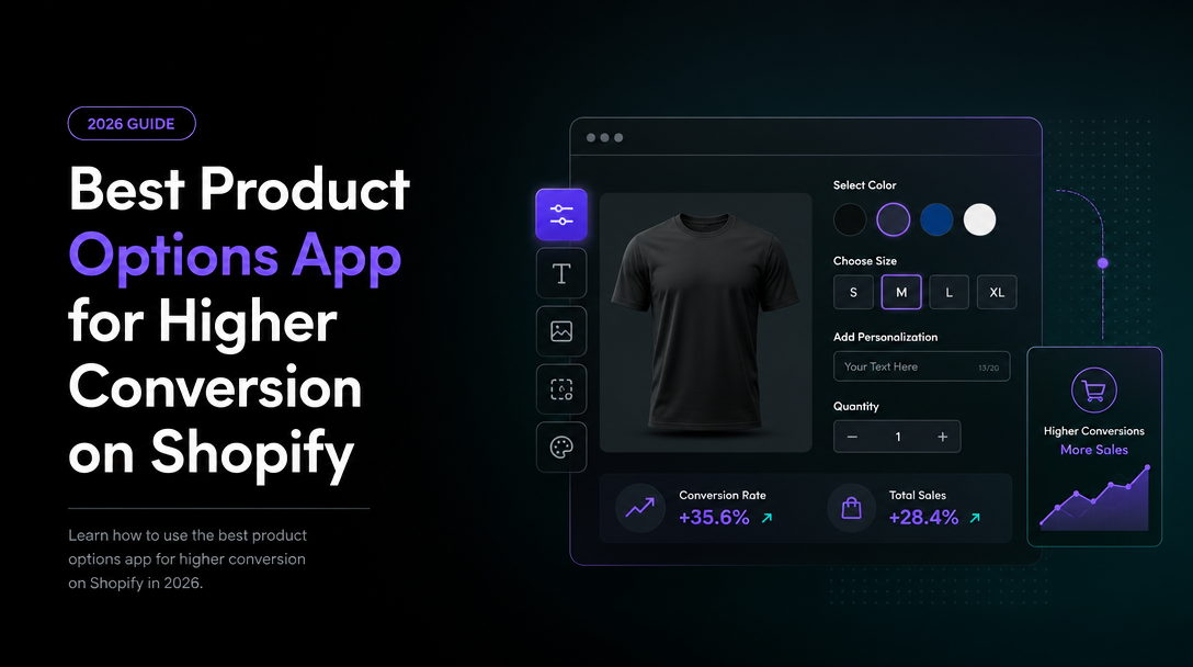 Best Product Options App for Higher Conversion on Shopify image