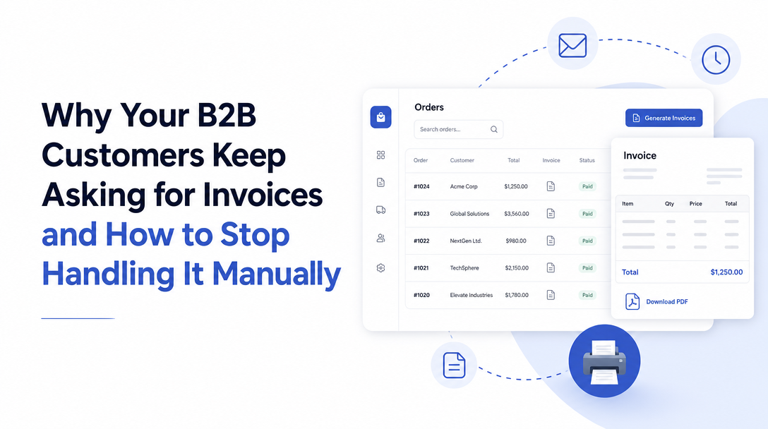 Why Your B2B Customers Keep Asking for Invoices and How to Stop Handling It Manually image