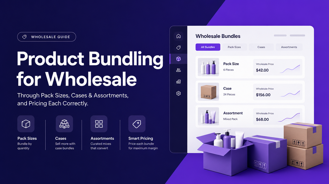 Product Bundling for Wholesale: Pack Sizes, Cases and Assortments image
