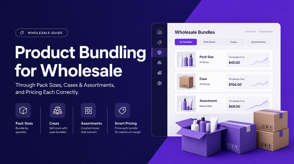 Product Bundling for Wholesale: Pack Sizes, Cases and Assortments article illustration
