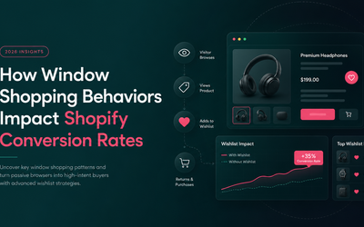 How Window Shopping Behaviors Impact Shopify Conversion Rates
