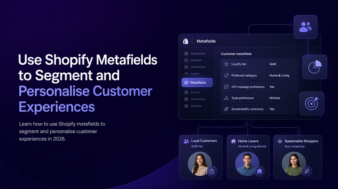 How to Use Shopify Metafields to Segment and Personalise Customer Experiences image