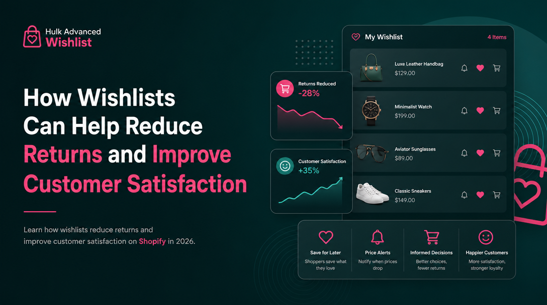 How Wishlists Can Help Reduce Returns and Improve Customer Satisfaction on Shopify image