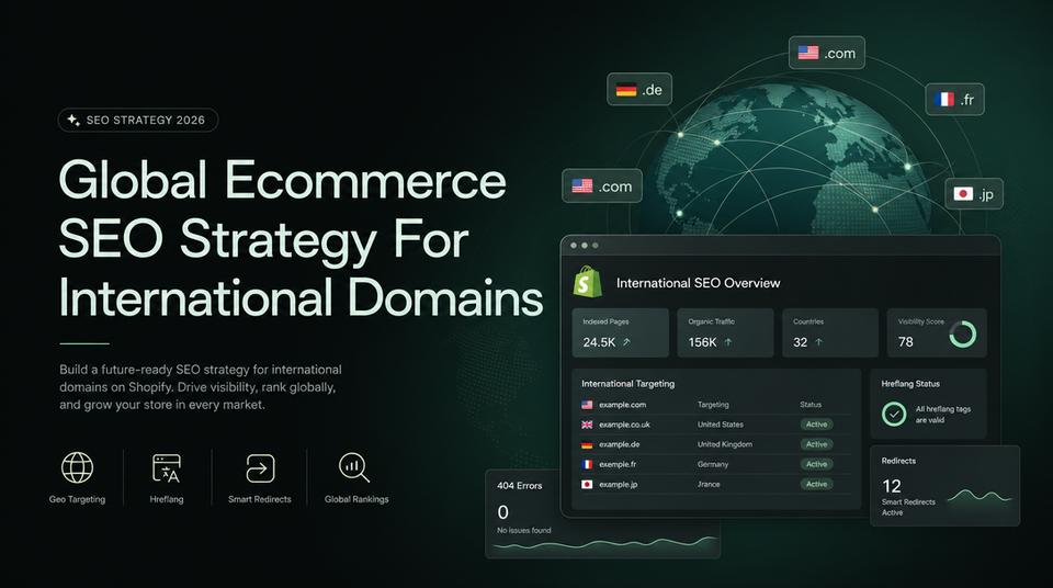 Global Ecommerce SEO Strategy For International Domains article illustration