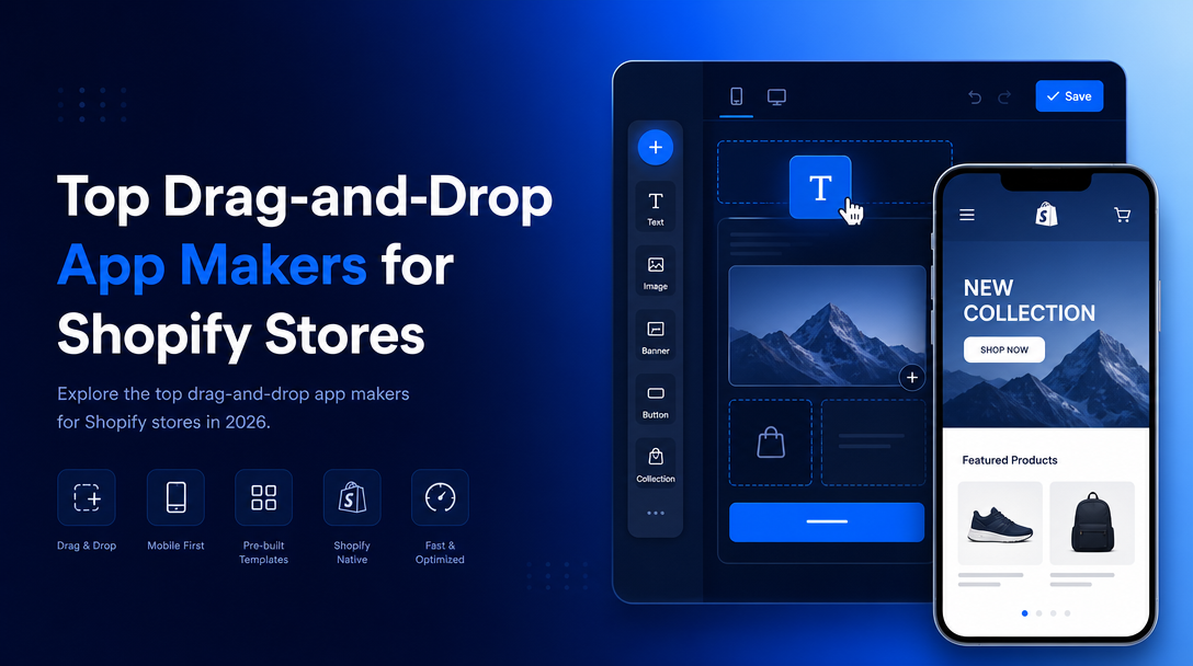 Top Drag-and-Drop App Makers for Shopify Stores image
