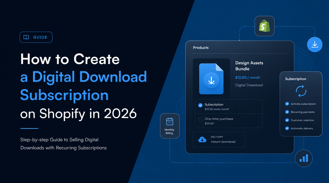 How to Create a Digital Download Subscription on Shopify image