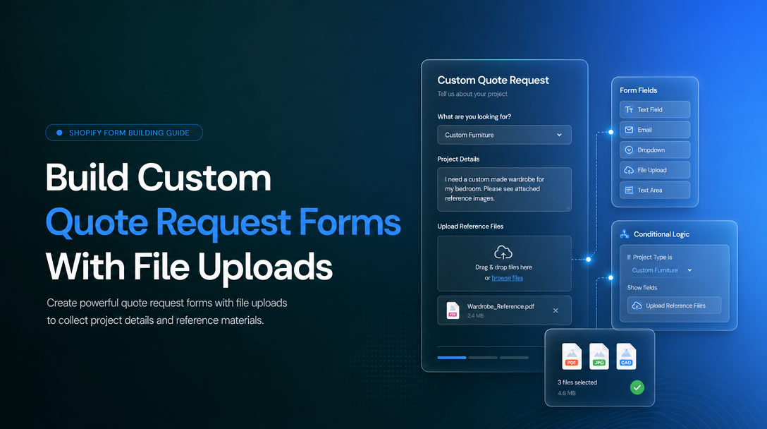 How to Build Custom Quote Request Forms With File Uploads image