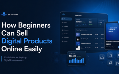 How Beginners Can Sell Digital Products Online Easily article illustration