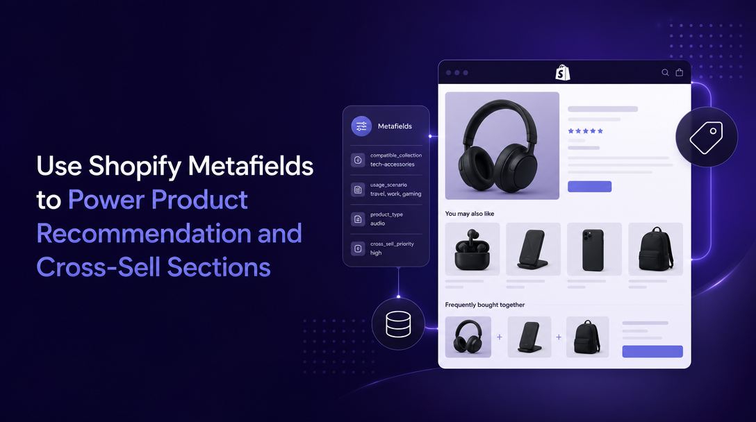How to Use Shopify Metafields to Power Product Recommendation and Cross-Sell Sections image