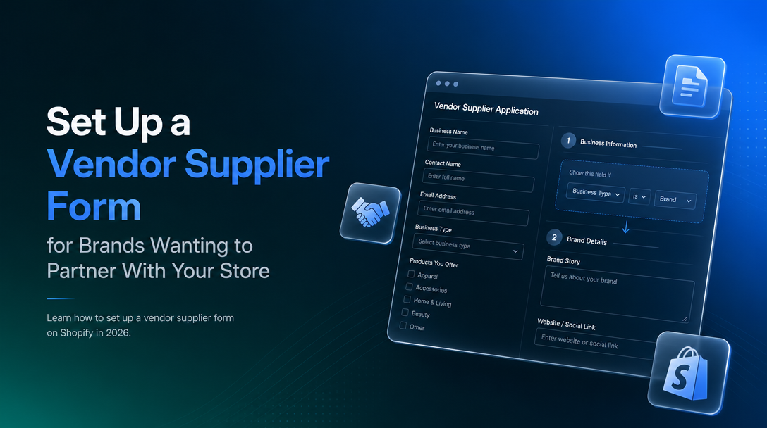 How to Set Up a Vendor Supplier Form for Brands Wanting to Partner With Your Store image