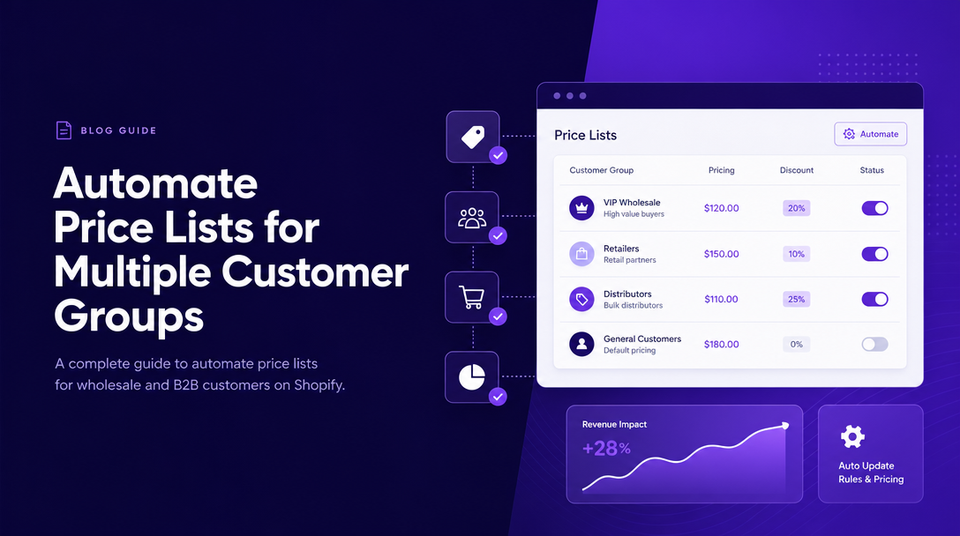 Automate Price Lists for Multiple Customer Groups article illustration