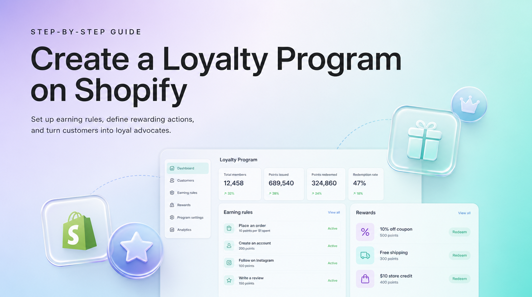 How to Create a Loyalty Program on Shopify image