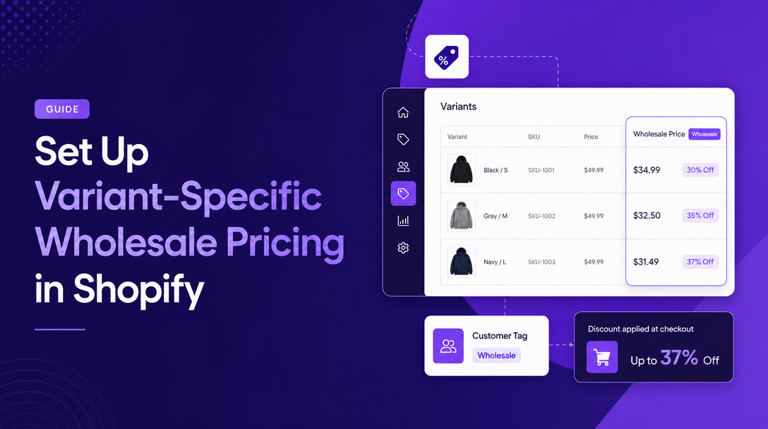 How to Set Up Variant-Specific Wholesale Pricing in Shopify image