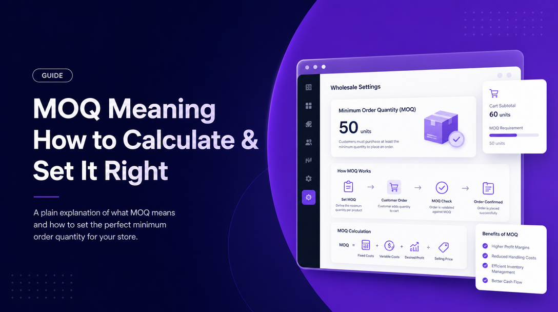 MOQ Meaning: What Minimum Order Quantity Is and How to Set Yours image