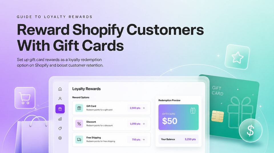 How to Reward Shopify Customers With Gift Cards article illustration