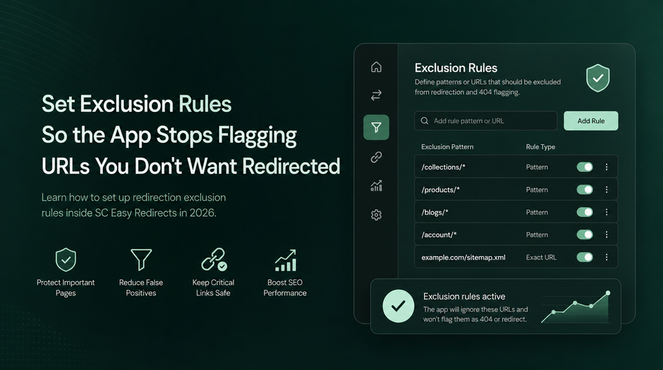 How to Set Exclusion Rules So the App Stops Flagging URLs You Don't Want Redirected article illustration