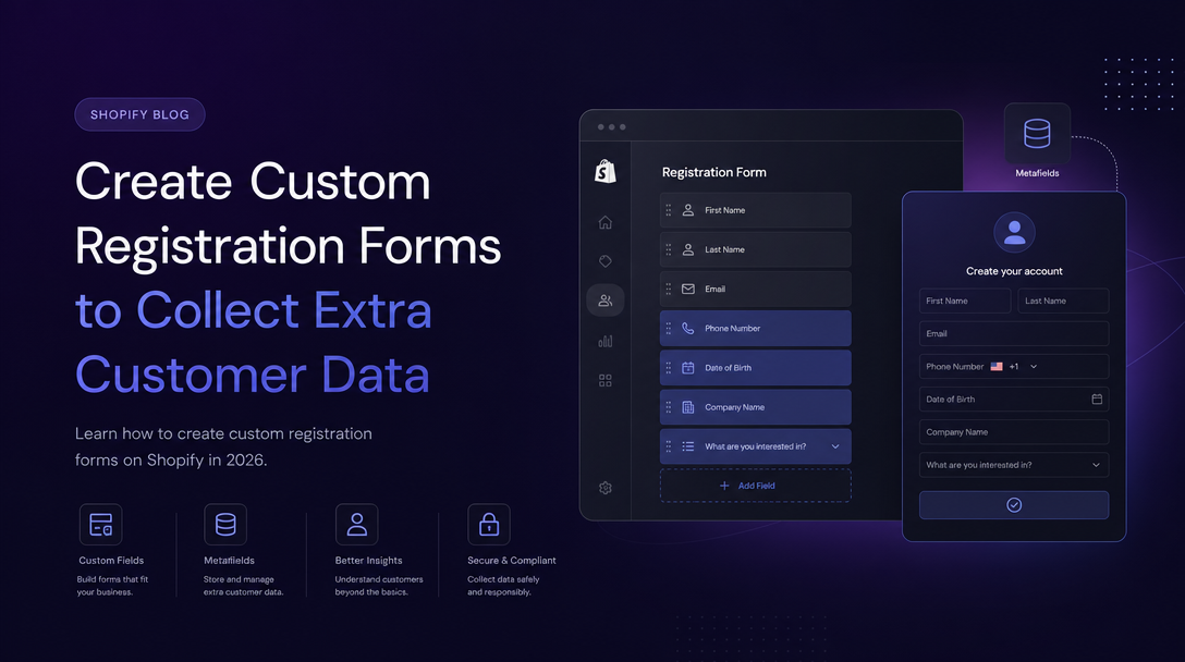 How to Create Custom Registration Forms to Collect Extra Customer Data image