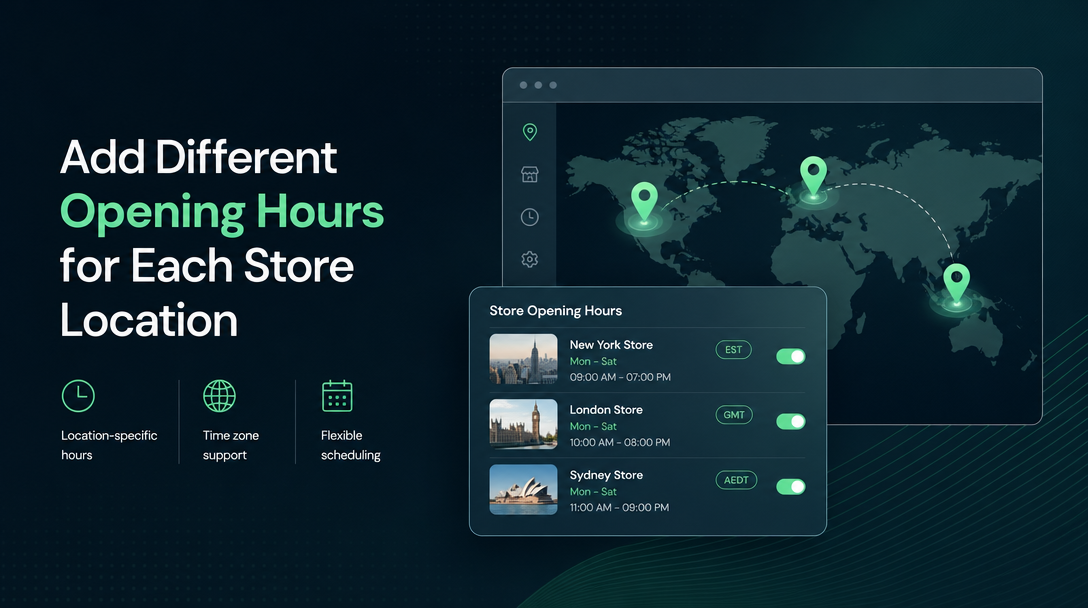 How to Add Different Opening Hours for Each Store Location image