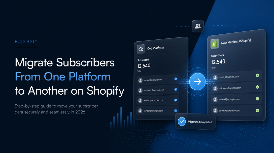 Migrate Subscribers From One Platform to Another image