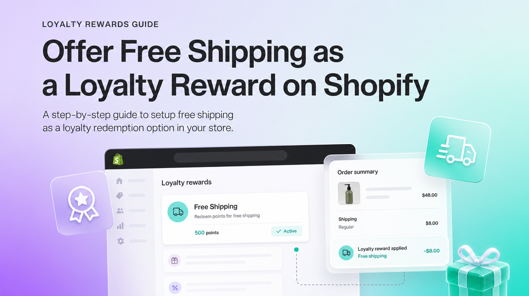 How to Offer Free Shipping as a Loyalty Reward on Shopify image