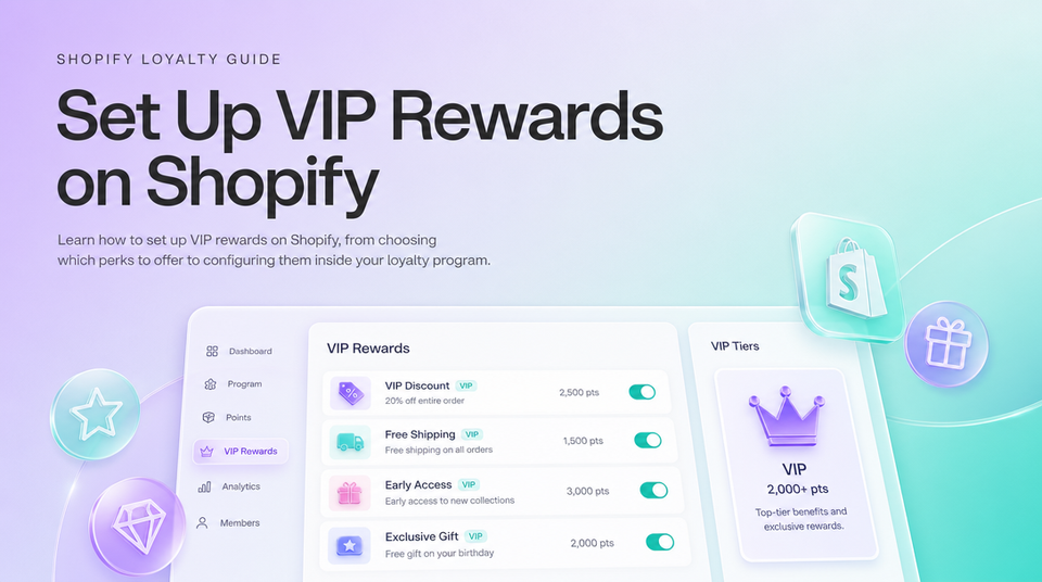 How to Set Up VIP Rewards on Shopify article illustration