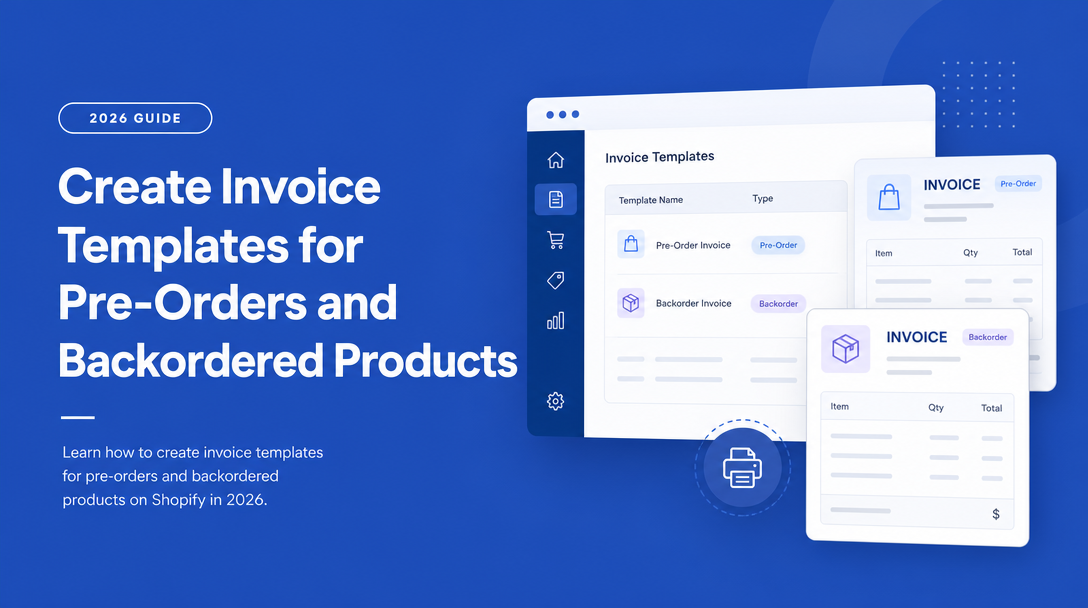 How to Create Invoice Templates for Pre-Orders and Backordered Products image
