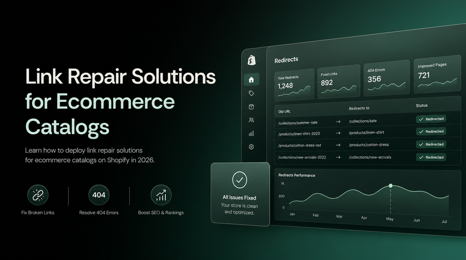 Link Repair Solutions for Ecommerce Catalogs article illustration