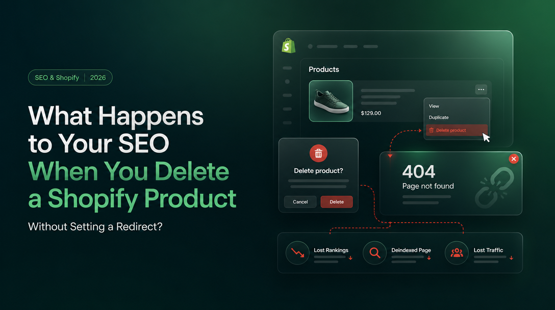 What Happens to Your SEO When You Delete a Shopify Product Without Setting a Redirect? image