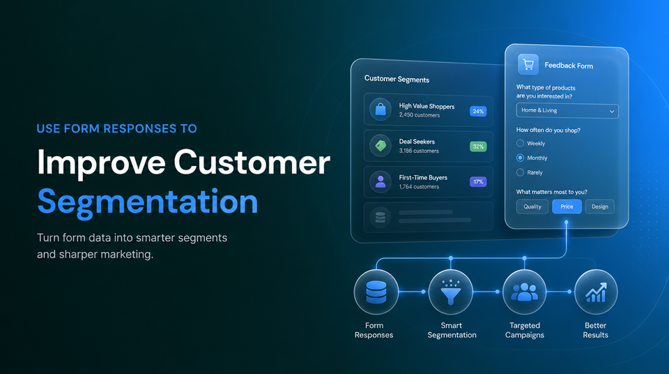 How to Use Form Responses to Improve Customer Segmentation article illustration