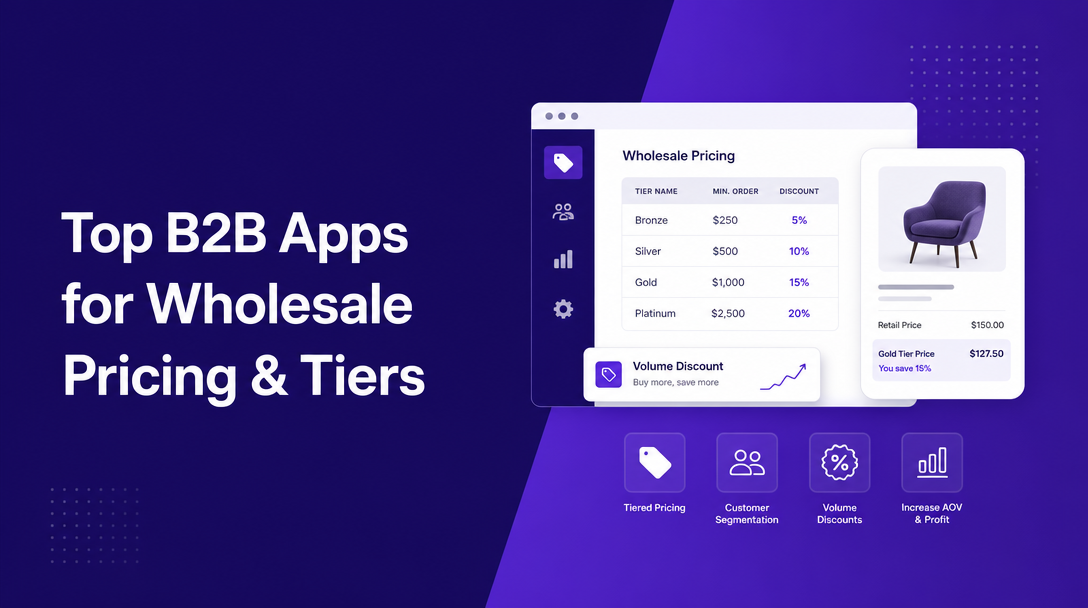 Top B2B Apps for Wholesale Pricing and Tiers image