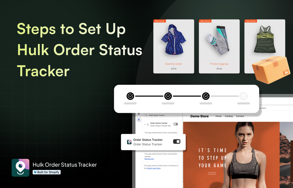 Shopify - Hulk Order Status Tracker App