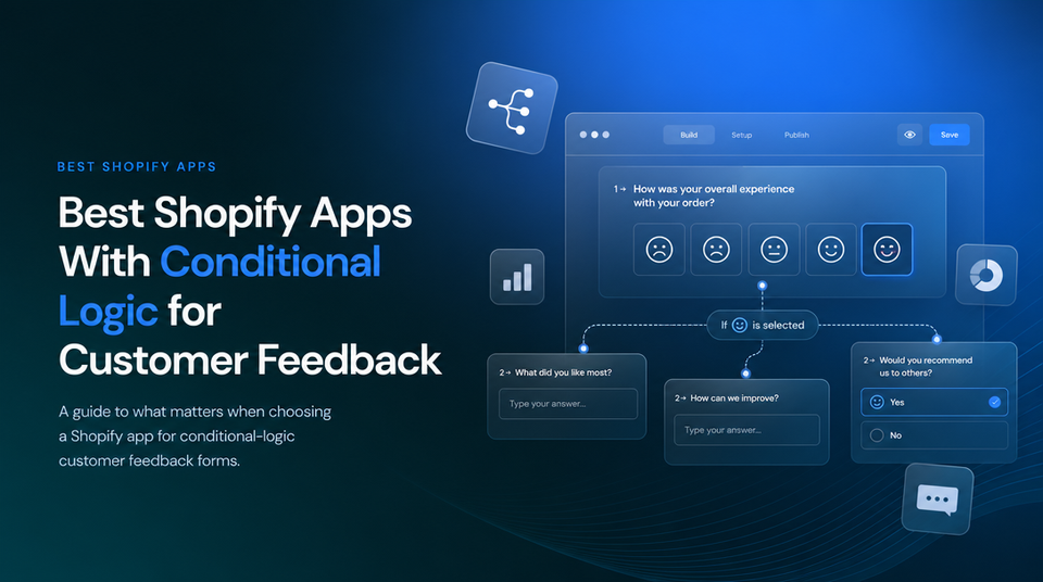 Best Shopify Apps With Conditional Logic for Customer Feedback article illustration