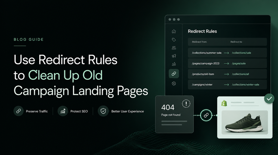 How to Use Redirect Rules to Clean Up Old Campaign Landing Pages article illustration