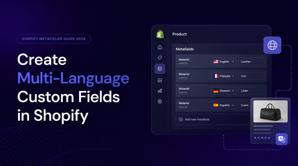 How to Create Multi-Language Custom Fields in Shopify article illustration